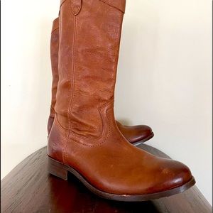 Frye Brown Leather Boots